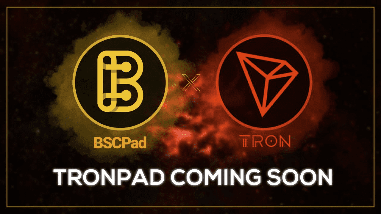 BSCPad und TRON schließen sich zusammen, um TRONPAD zu starten