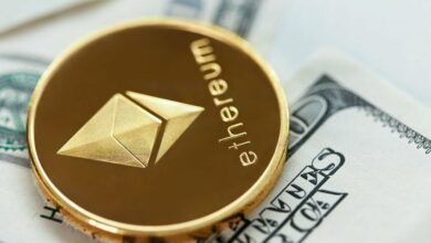 Ethereum sieht eine große Korrektur, da es erneut dem Beispiel von Bitcoin folgt