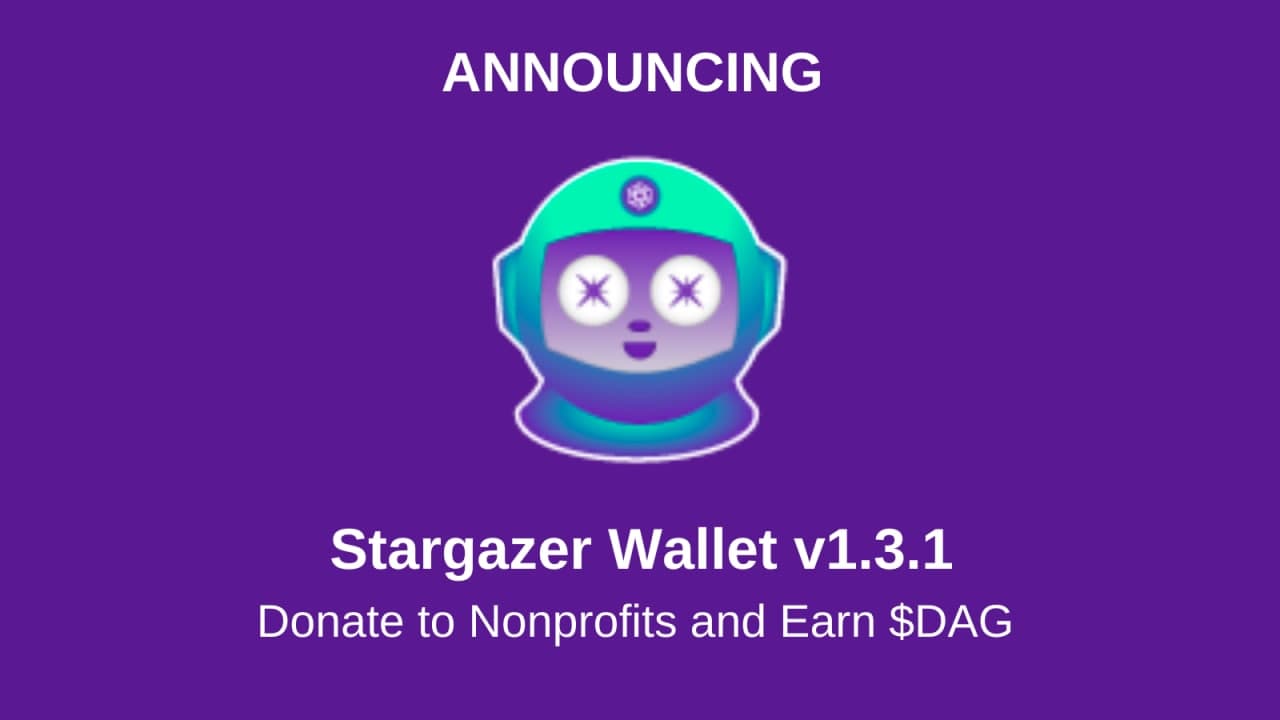 Givebox lässt sich in Stargazer Wallet integrieren