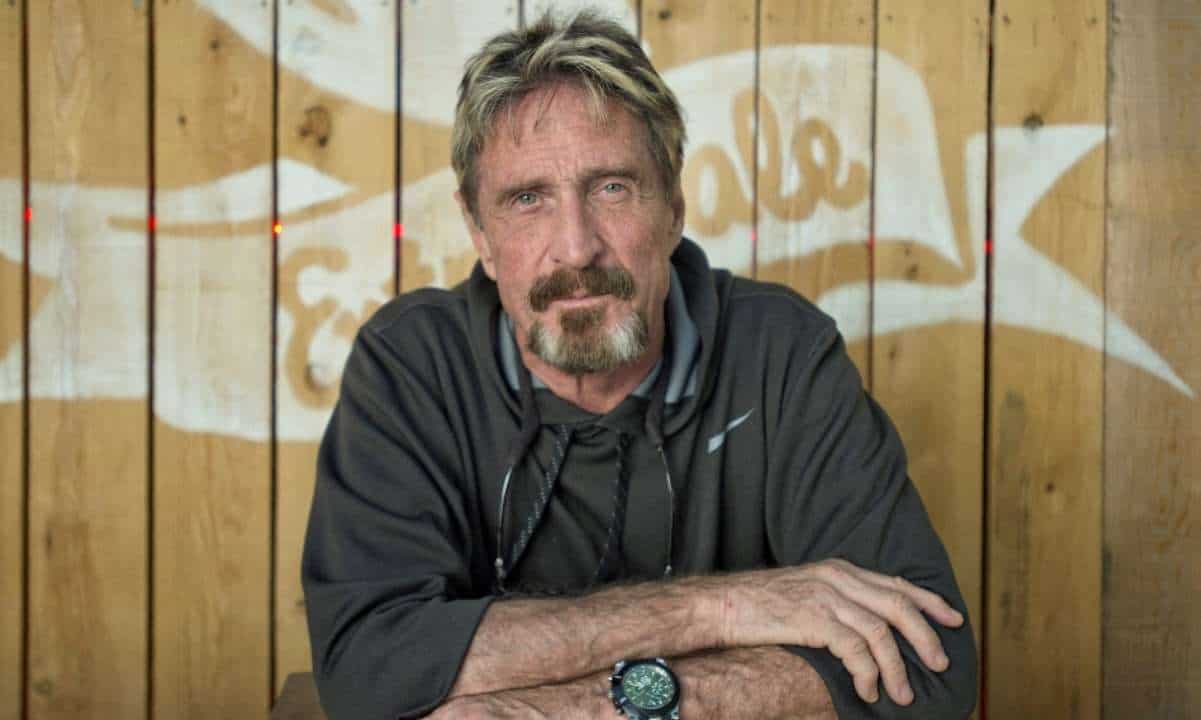 John McAfee gibt zu, dass sein Kryptowährungsvermögen verschwunden ist, aber er bereut nichts