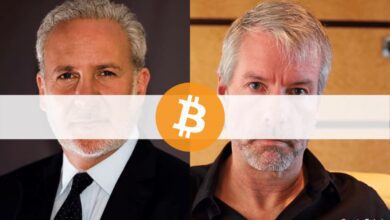 Peter Schiff erzählt Michael Saylor