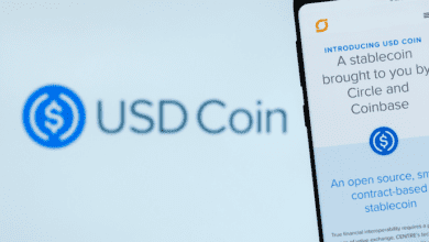 %derUSDC Münzenwerdeninbargehalten