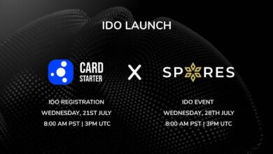 SporesNetworkstartetCardstarterIDOam.Juli