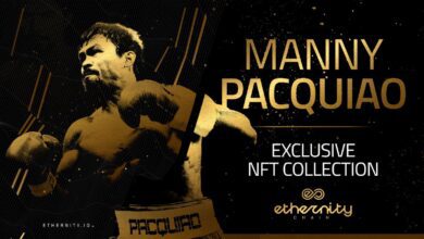 Ethernity veröffentlicht Manny Pacquiao Collection in Zusammenarbeit mit Rikognition