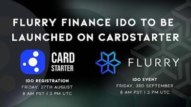 Flurry Finance IDO wird auf CardStarter eingeführt