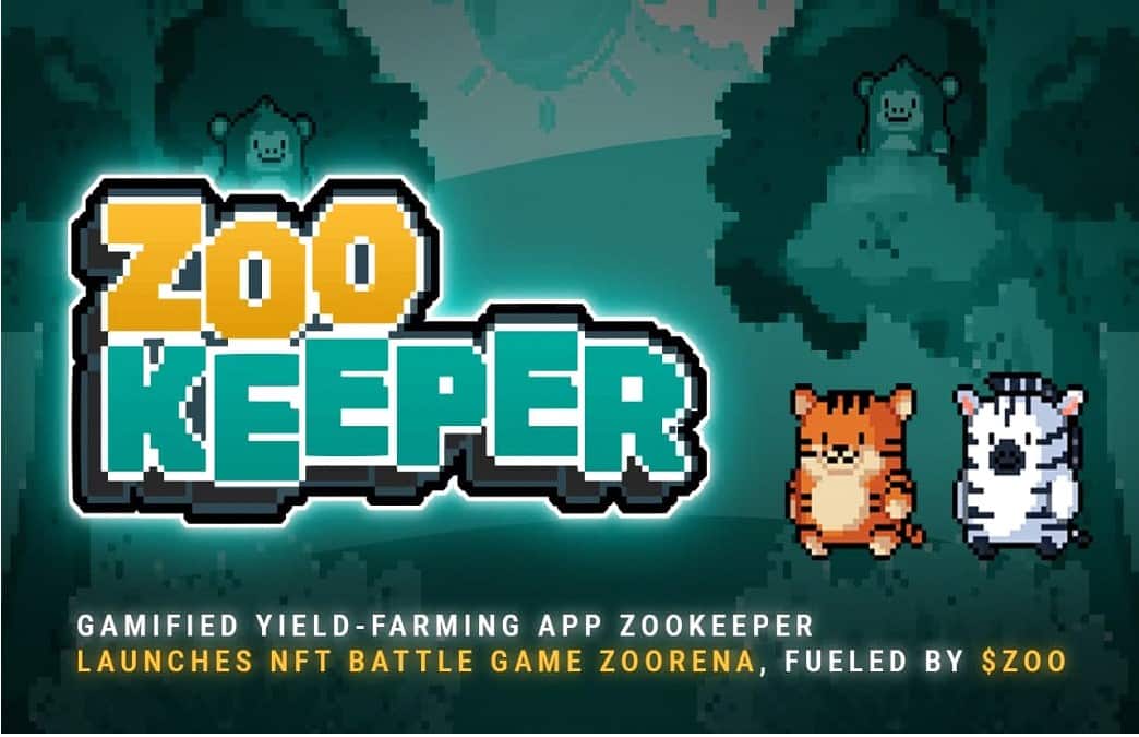 GamifiedYieldFarmingAppZooKeeperveröffentlichtNFT KampfspielZooRenaangetriebenvon$ZOO