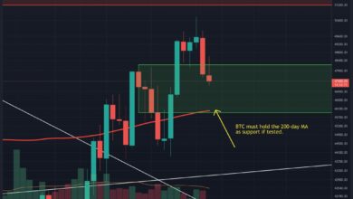 HiersinddieUnterstützungsniveaus,dieeshaltenmuss(BTC Preisanalyse)