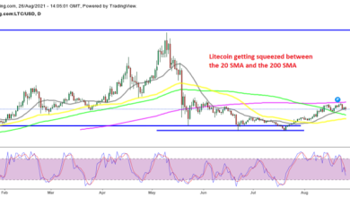 Litecoin wird voraussichtlich höher ausbrechen, da sich die Reichweite verengt