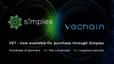 Simplex kooperiert mit VeChain, um eine nahtlose Fiat Onramp für VET Token zu ermöglichen