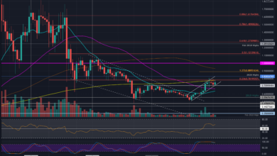 XRPgegeneinenkritischenWiderstandnach%wöchentlichenGewinnen