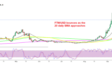 Fantom is looking bullish again suddenly after the retrace down
