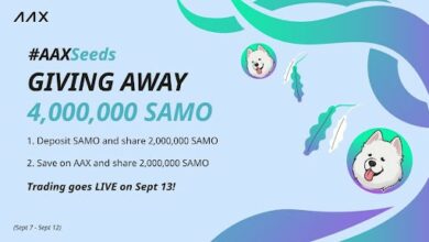 AAXstartetAAXSeeds Listing Projektmit..SAMO,dasandieTeilnehmerweitergegebenwird!