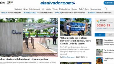 ElSalvadorgrößteZeitungfügtBitcoin PreiszurHomepagehinzu