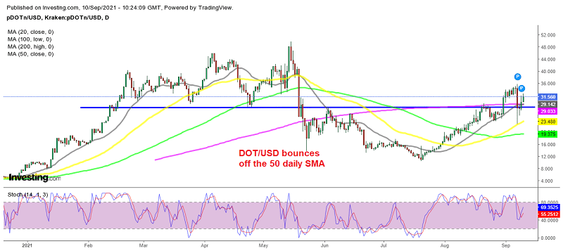 Polkadot (DOT) Coin Analysis – DOT/USD Zurück im Aufwärtstrend?