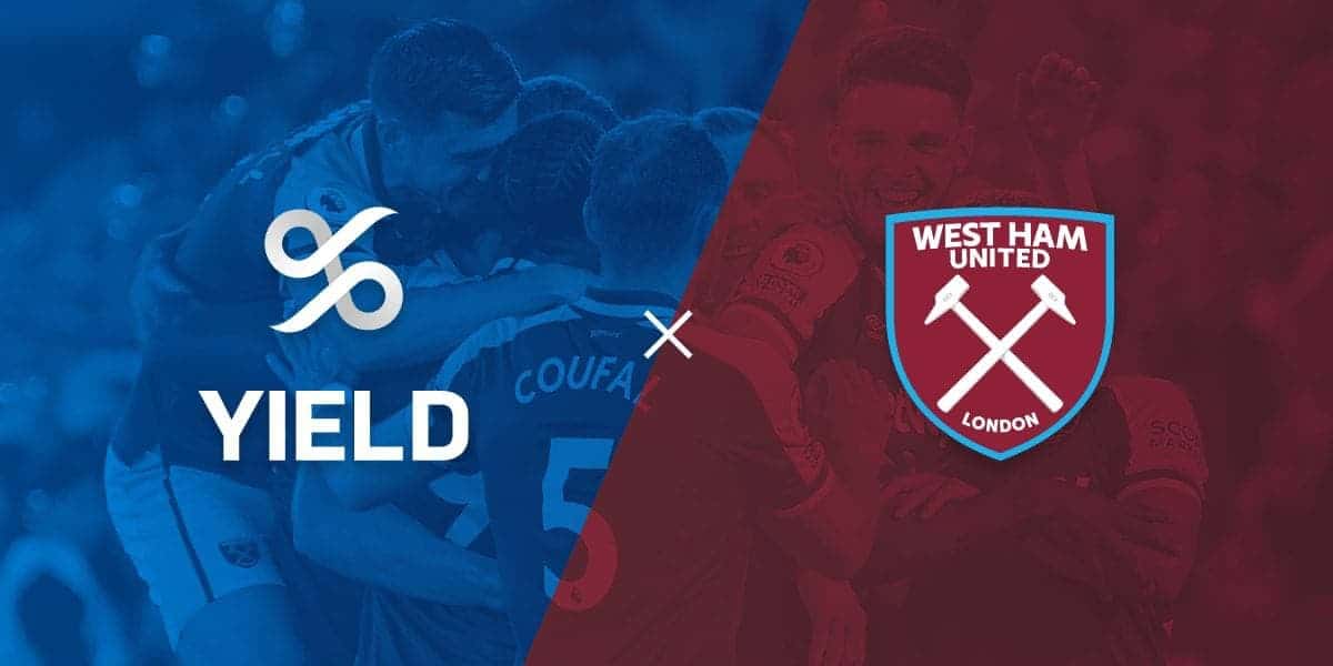 YIELD App zum offiziellen Partner des Premier League Football Club West Ham United ernannt