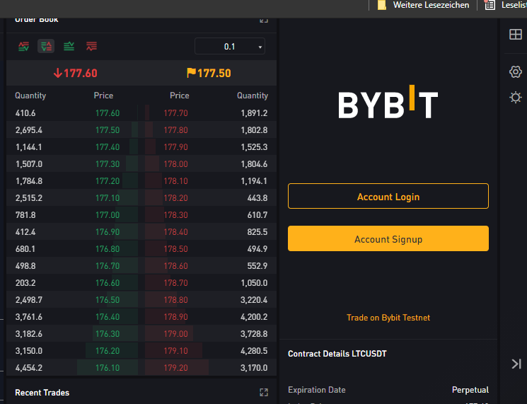 ByBit plötzlicher Logout