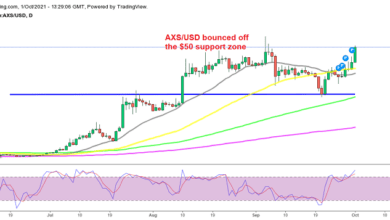 Nichts hält Axie Infinity auf, als AXS/BTC-Köpfe für das TP-Ziel
