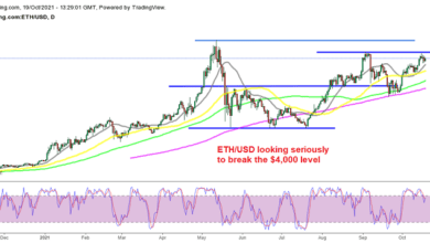 Ethereum, Ripple Preisvorhersage – Zeit, in der ETH aufzusteigen, nachdem sie zu lange unter 4.000 US-Dollar geblieben ist, Ripple Anziehen des Bereichs