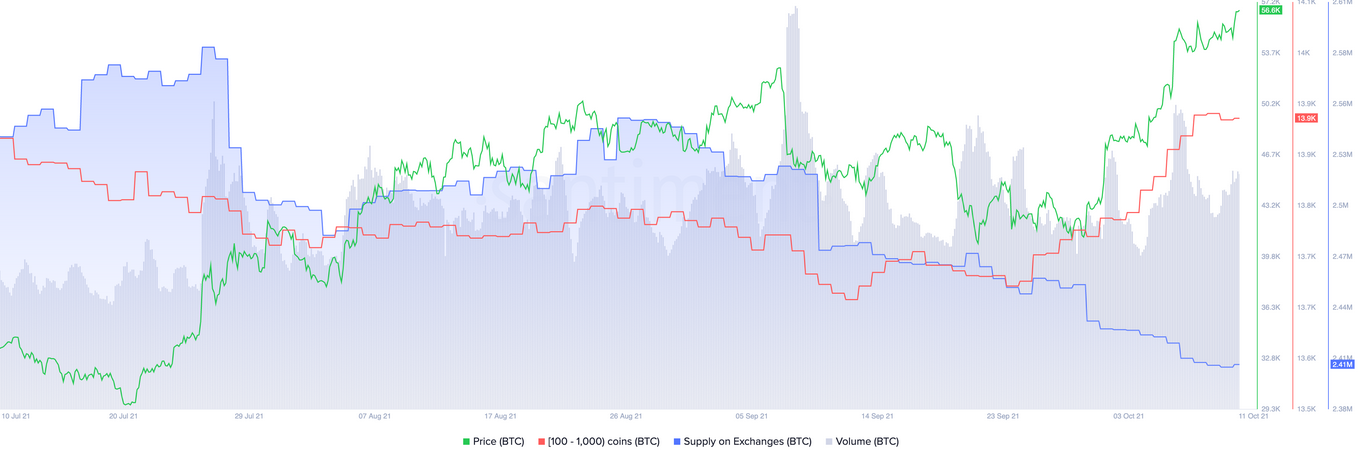 BTC-Preisdiagramm