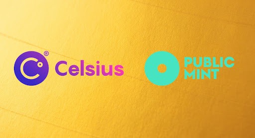 Public Mint kooperiert mit Celsius als CeFi-Anbieter für die EARN-App
