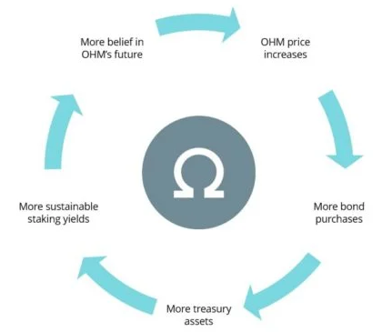 Das OlympusDAO Liquiditätsschwungrad Das OlympusDAO Liquiditätsschwungrad