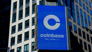 Krypto-Handelsvolumen auf Coinbase im dritten Quartal um 29 % gesunken