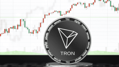 Tron könnte es schwer finden, das Widerstandsniveau von 0,11 $ zu testen