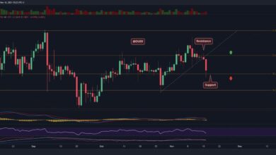 XRP Bears Poke Faces, Diagramm 10% täglicher Verlust