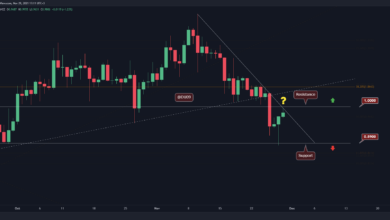 XRP bricht unter 1 US-Dollar ein, Erholung stoppt
