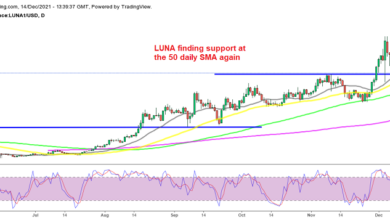 Terra LUNA bereit, den Aufwärtstrend fortzusetzen, Ripple (XRP) Schwäche zeigen