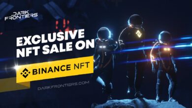 Dark Frontiers Limited Edition Spacesuit Sale auf Binance NFT