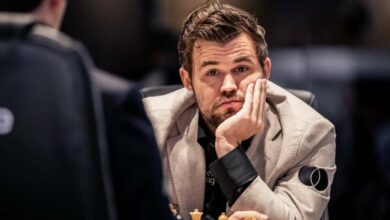 Schachweltmeister Magnus Carlsen nahm an einem 1 BTC Prize Bullet Tournament teil