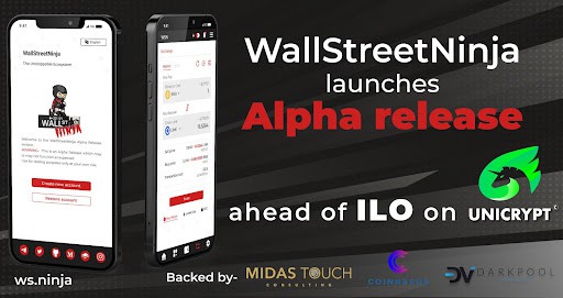 WallStreetNinja startet Alpha-Release vor der ILO