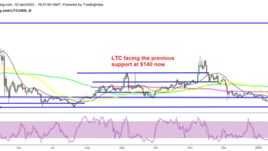 Litecoin (LTC), Kadena (KDA) beginnen die Umkehr höher