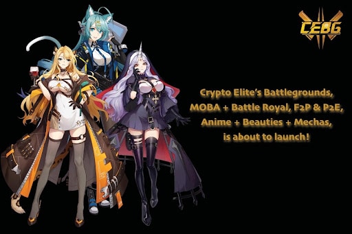 Battlegrounds, MOBA, Battle Royal, F2P, P2E, Anime, Beauties und Mechas von Crypto Elite stehen kurz vor dem Start