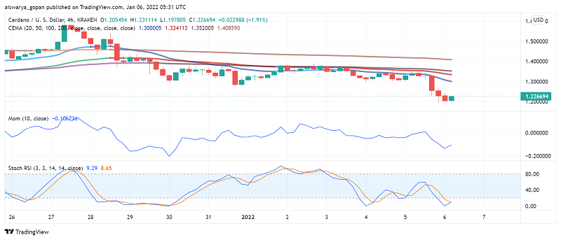 Cardano-Preisanalyse: Wird ADA das Schlüsselniveau von 1 USD testen?