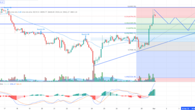 Bitcoin überschreitet $44.000 – Double Top, um den Widerstand zu erweitern