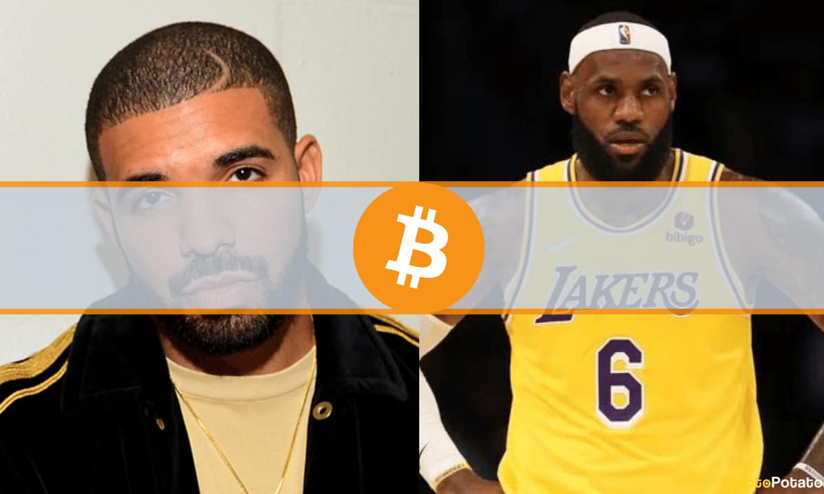 Drake spendet 1 Million Dollar in Bitcoin an die LeBron James Family Foundation