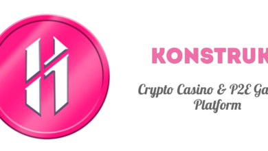 Crypto Token Konstrukt (KST) ist heute um 874 % gestiegen