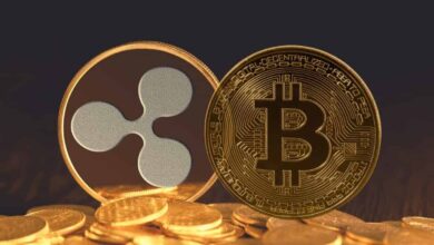 Ripple Spitzen 5 %, Bitcoin kämpft bei 40.000 $
