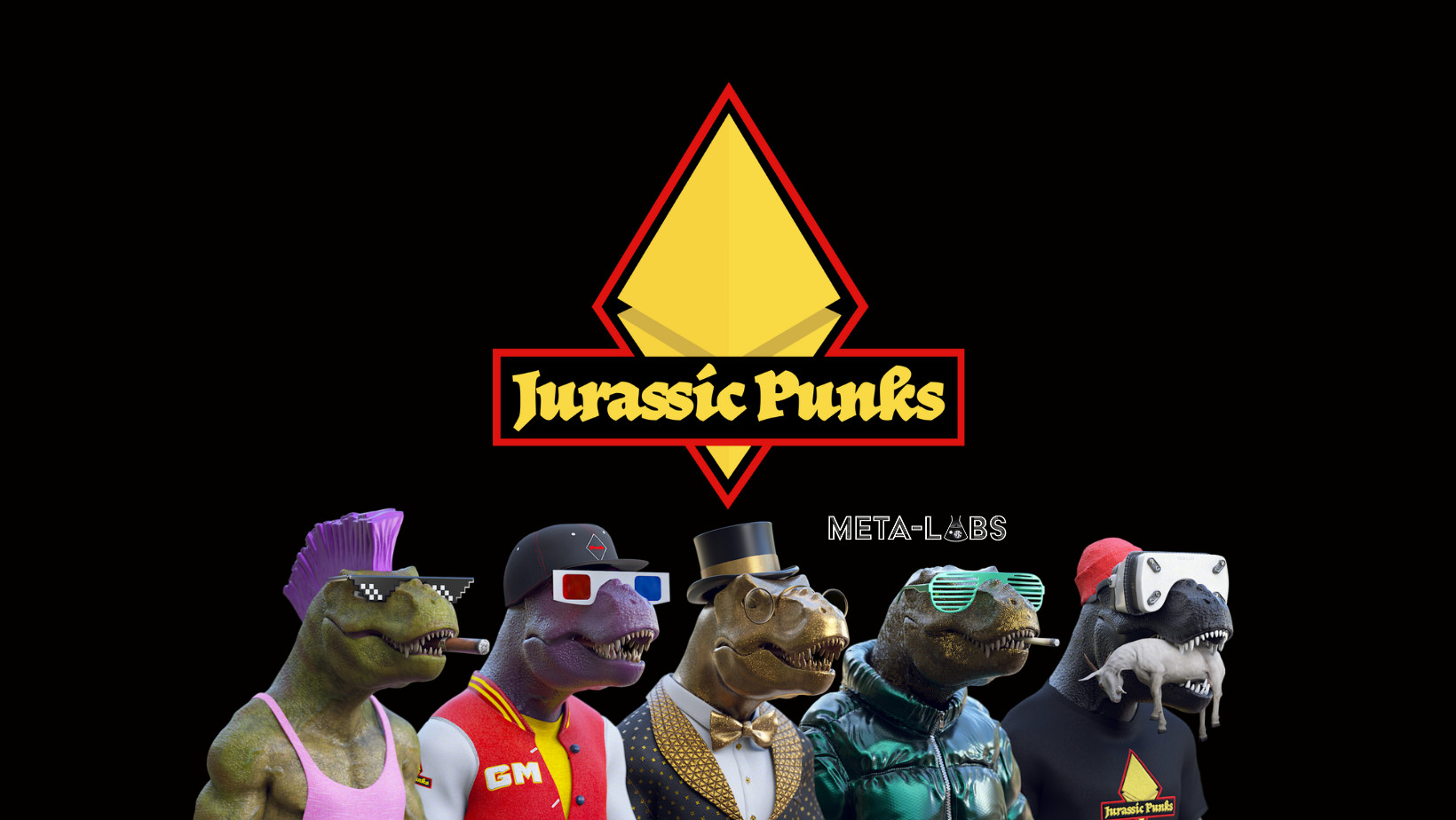 Jurassic Punks NFT – eine einzigartige generative NFT-Sammlung, die in Unreal Engine 5 erstellt wurde