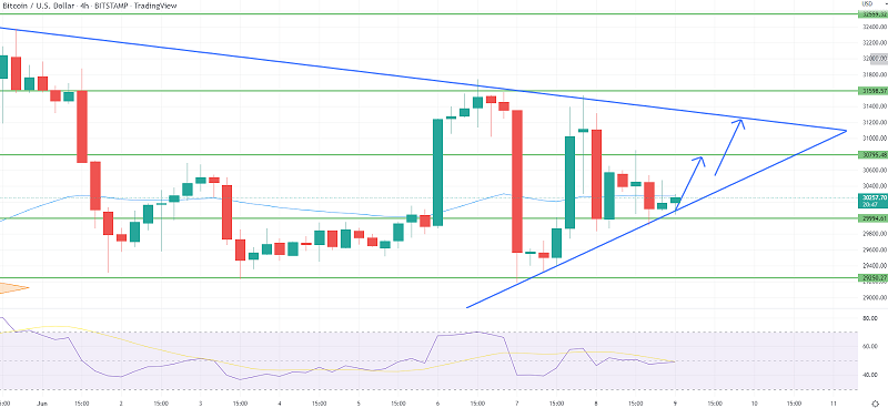 Bitcoin gewinnt Unterstützung nahe 30.000 $ – was könnte einen Aufwärtstrend antreiben?