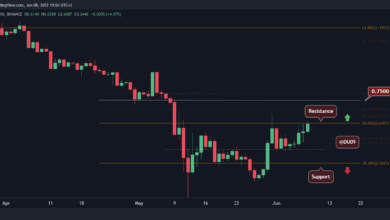 Cardano-Preisanalyse: ADA steigt täglich um 10 %, 0,75 $ Inbound?