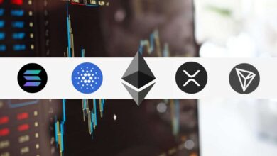Ethereum, RippleCardano, Solana und Tron
