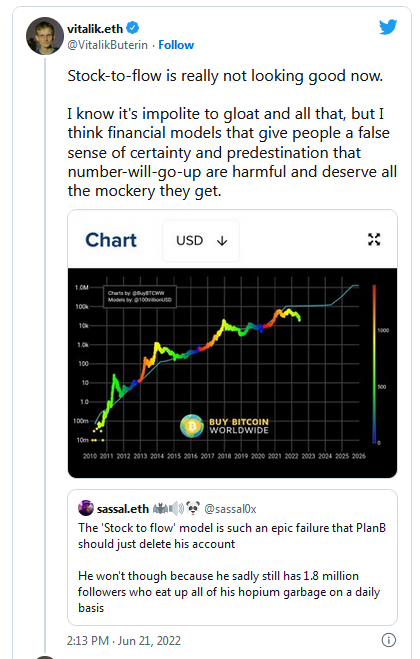 Vitalik Buterin Tweet