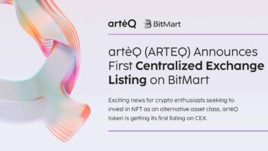 ARTEQ gibt erste zentralisierte Börsennotierung auf BitMart bekannt