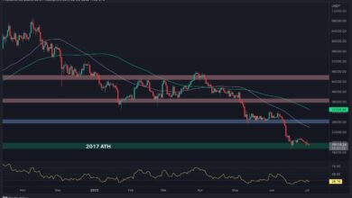 BTC steht vor einer großen Entscheidung, die sich wahrscheinlich auf die kommende Woche auswirken wird