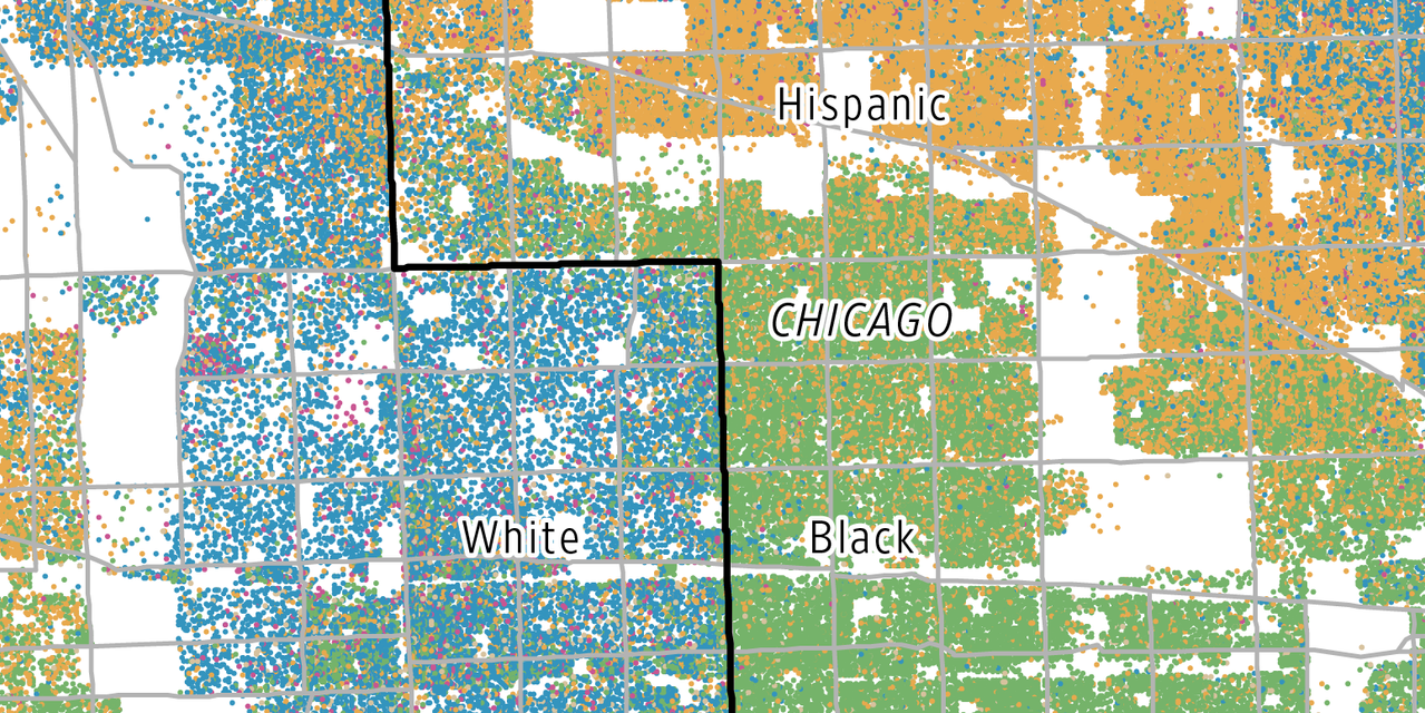 Chicago vs. Dallas: Warum der Norden in der Rassenintegration hinter dem Süden und Westen zurückbleibt