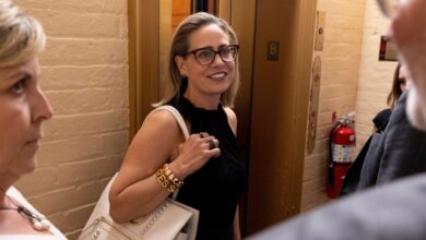 Kyrsten Sinema stimmt kritisch über Klima- und Steuerdeal zwischen Manchin und Schumer ab