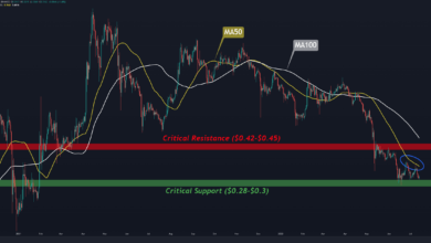 XRP kurz davor, eine kritische Unterstützung zu unterschreiten